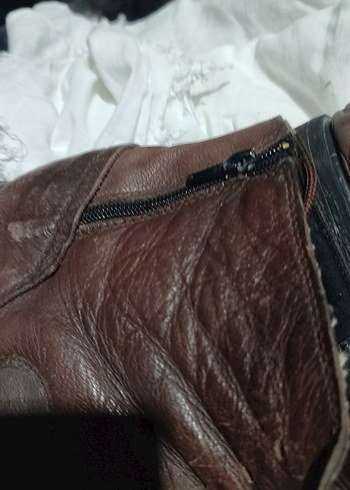 Kahverengi Deri Erkek Botlar - Görsel 4