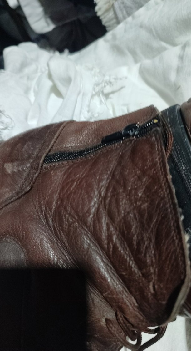 Kahverengi Deri Erkek Botlar - Görsel 4