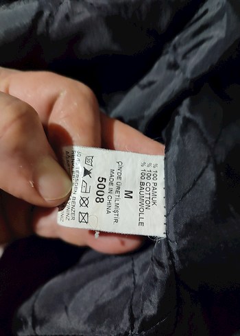 Erkek  siyah kot  Kaban - Görsel 5