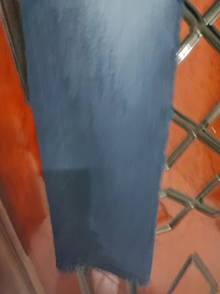 Erkek Lacivert Parlak Denim Jean - Görsel 2