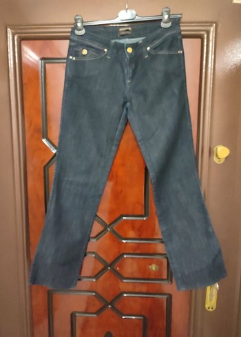 Fendi Kadin Regular Fit Denim Pantolon