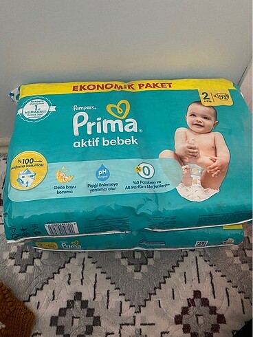 Prima bebek bezi 2 paket