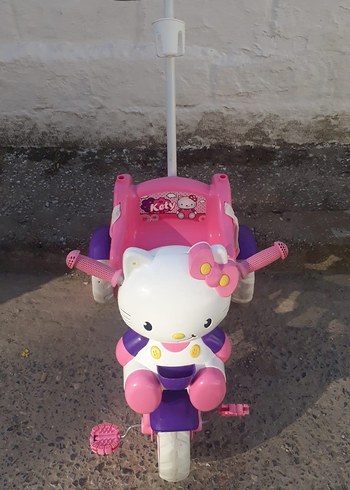 Hello Kitty Renkli Hello Kitty Üç Tekerlekli Bisiklet
