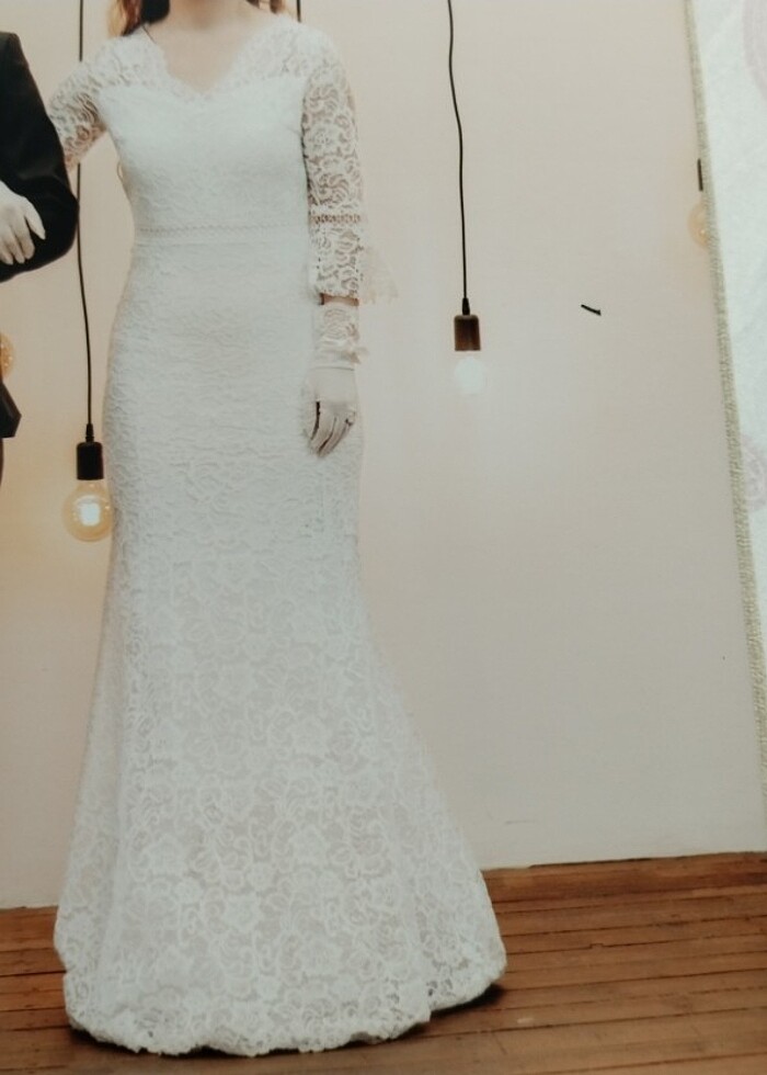 nikah,nişan,düğün elbisesi - Görsel 2