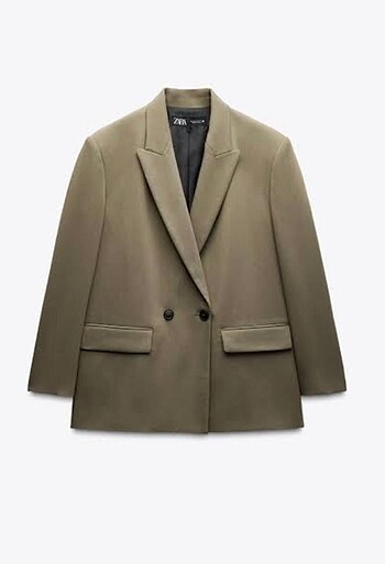 Zara haki blazer ceket