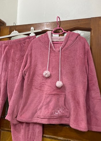 Penti Pembe Kadın Uzun Kollu Rahat Pijama Takımı