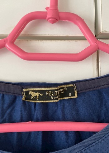 Lacivert Baskılı Kısa Kollu Hamile Tişörtü - Görsel 4