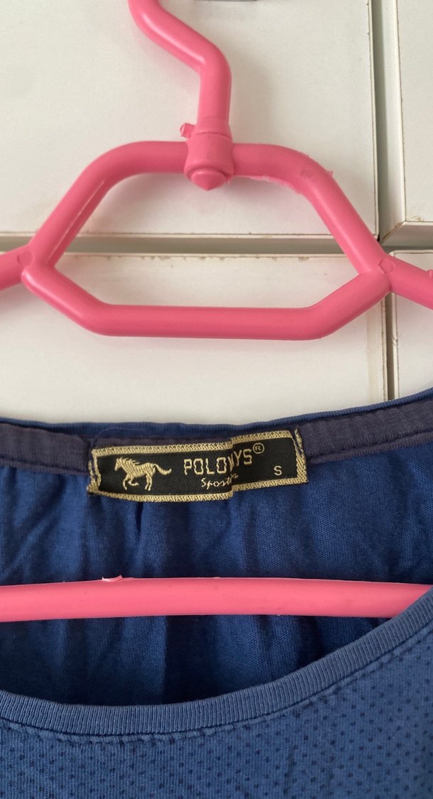 Lacivert Baskılı Kısa Kollu Hamile Tişörtü - Görsel 4