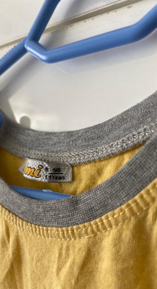 Sarı Baskılı Erkek Çocuk Atlet - Görsel 4