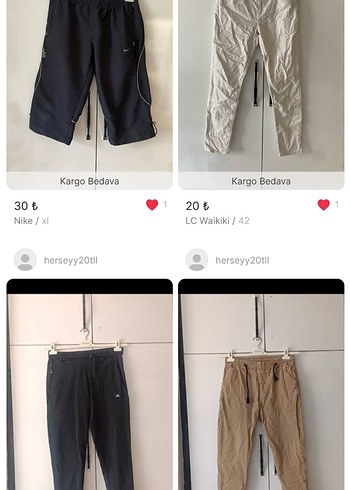 Gri Pamuklu Erkek Rahat Kesim Pantolon