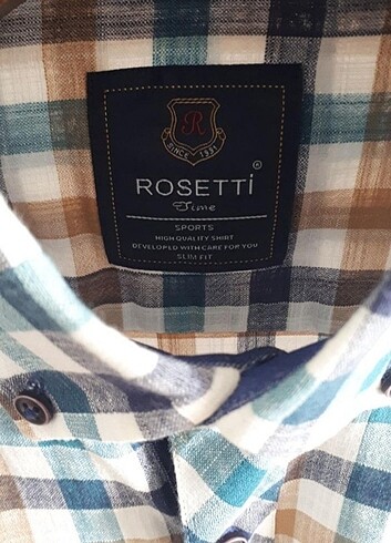 Roketli yazlık uzun kol gömlek. - Görsel 5