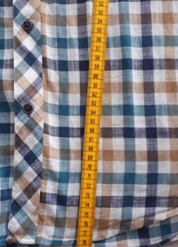 Roketli yazlık uzun kol gömlek. - Görsel 6