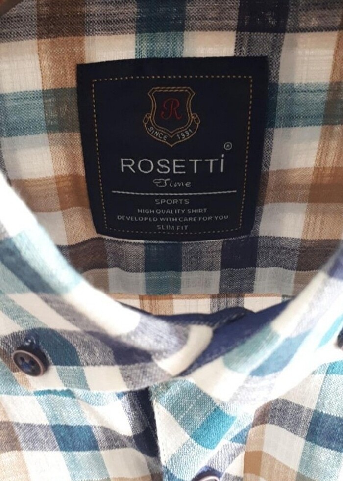 Roketli yazlık uzun kol gömlek. - Görsel 5