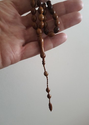 Kahverengi Minimalist Erkek Kuka Tesbih - Görsel 4