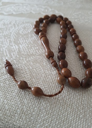 Koyu Kahverengi Minimalist Erkek Tesbih - Görsel 2