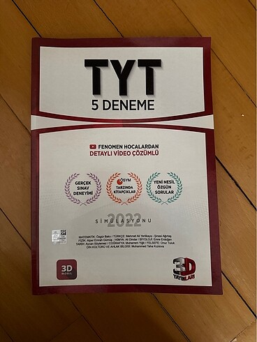 3D Tyt deneme