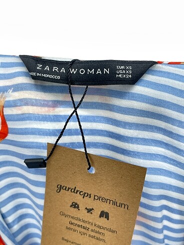 xs Beden çeşitli Renk Zara Gömlek %70 İndirimli.