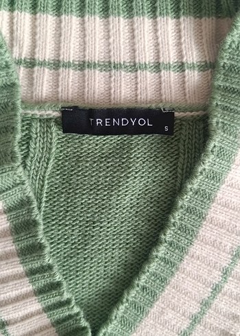 Yeşil Örgü Kadın Kazak - Görsel 2