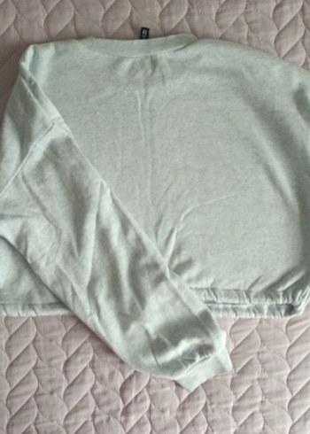 kız cocuk crop sweatshirt - Görsel 3