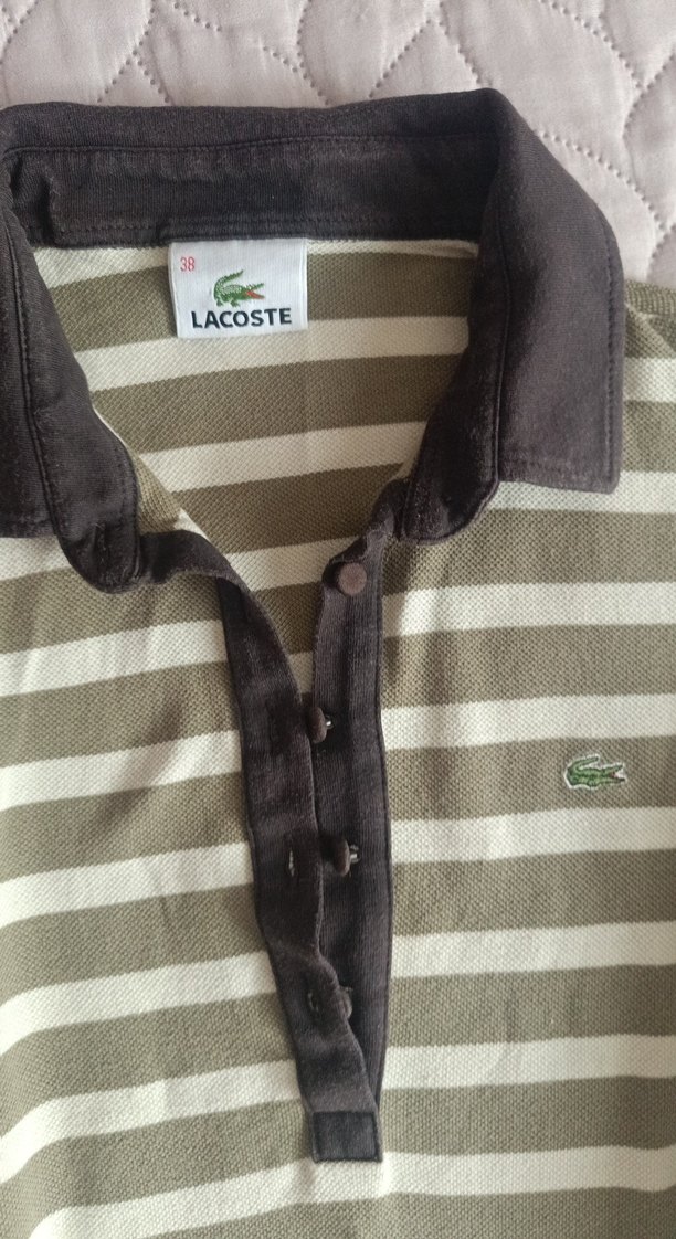 Vintage lacoste üst - Görsel 2