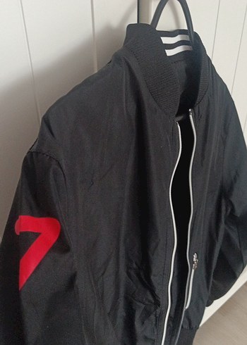 Fermuarlı Siyah erkek ceket - Görsel 2