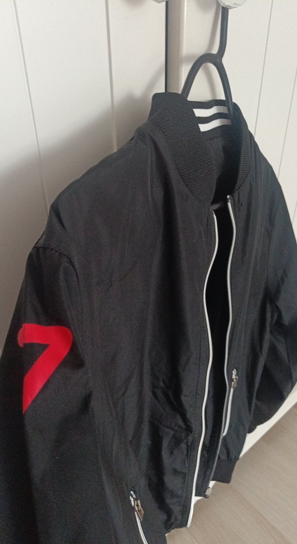 Fermuarlı Siyah erkek ceket - Görsel 2