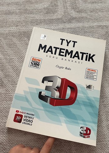 TYT Matematik Soru Bankası 3D Video Çözümlü