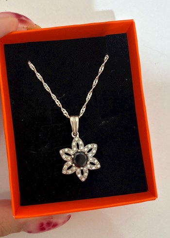 swarovski Gümüş Kolye