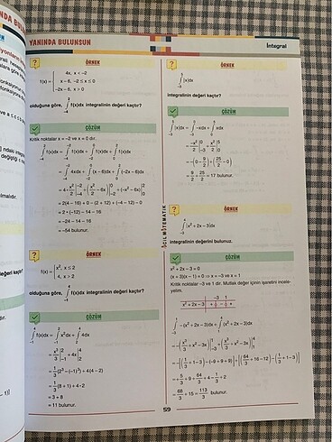  Beden Matematik acil integral fasikülü