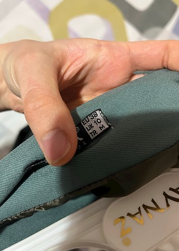 Yeşil Pilili Uzun Kadın Etek - Görsel 3