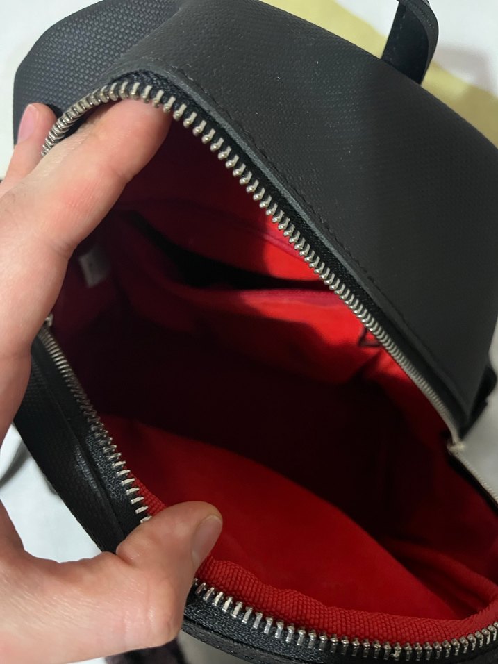 Laura Ashley Siyah Deri Kadın Sırt Çantası - Görsel 2