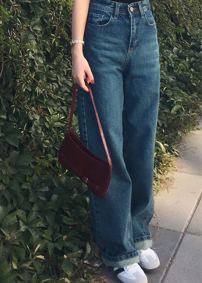 Palazzo kot pantalon - Görsel 5