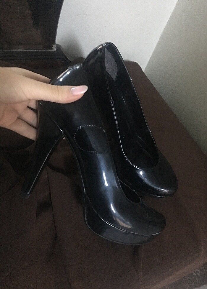 Platform topuklu ayakkabı - Görsel 4