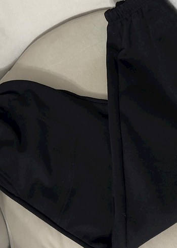 Siyah Düz Basic Eşofman Altı - Görsel 2