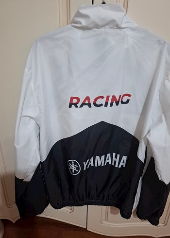 Erkek Motorcu Desenli Fermuarlı Yağmurluk - Görsel 6