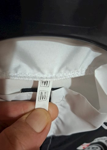 Erkek Motorcu Desenli Fermuarlı Yağmurluk - Görsel 4