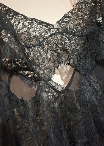Siyah Dantelli fantazi gecelikleri - Görsel 7