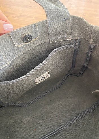 Beden Gri Denim Kadın Omuz Çantası