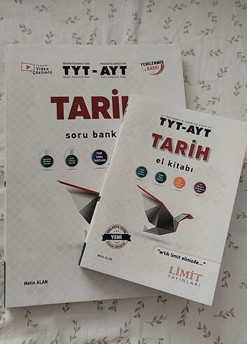 Limit yayınları Tyt/Ayt soru bankası ve konu anlatımı el kitabı 