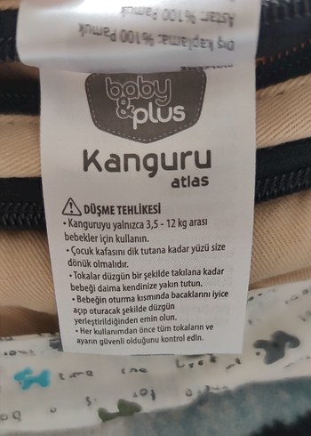Bej Bebek Taşıyıcı Kanguru - Görsel 4