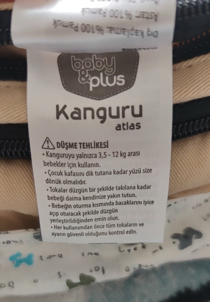 Bej Bebek Taşıyıcı Kanguru - Görsel 4