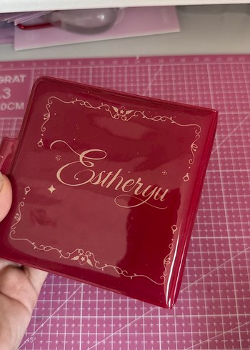 English Home Kırmızı binder sayfasız