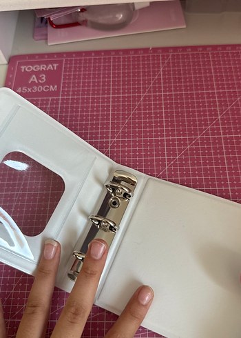  Beden Renk Kırmızı binder sayfasız
