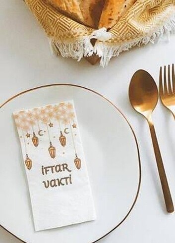 Diğer İftar Vakti Yazılı Peçete 