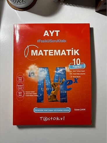 AYT MATEMATİK TESTOKUL FASİKÜL SORU KİTABI