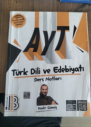 Benim hocam ayt türk dili ve edebiyatı video ders defteri