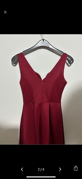 Kırmızı elbise - Görsel 2