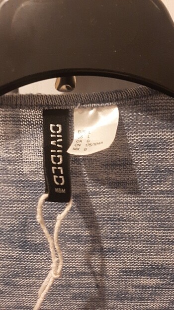 l Beden uzun H&M ince Triko hırka