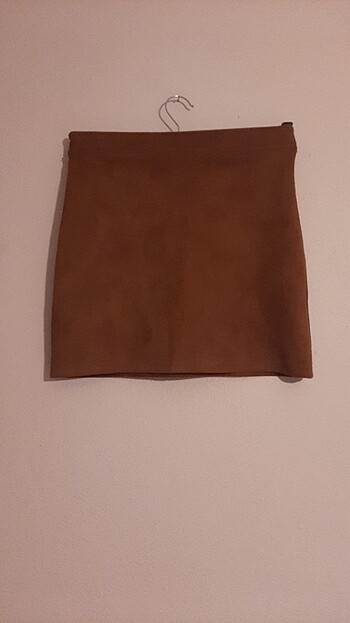 Mini süet etek