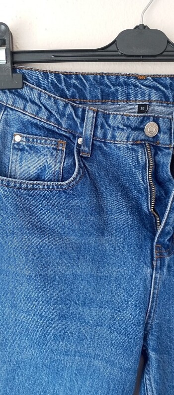 36 Beden mavi Renk Kot pantolon